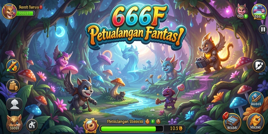 Tampilan gameplay <strong>666F</strong> yang menakjubkan dalam petualangan seru.