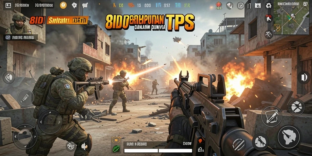 Gameplay seru dan intens di 8ID dengan grafis yang menawan.