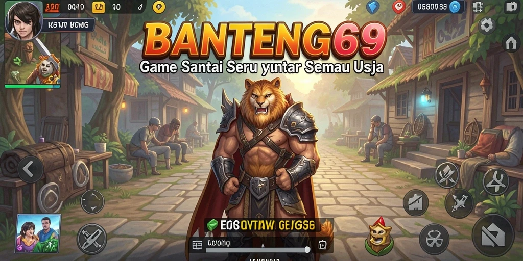 Tampilan grafis cerah dan gameplay yang seru di BANTENG69.