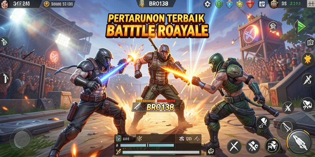 Gameplay seru dengan pertarungan intens di BRO138.