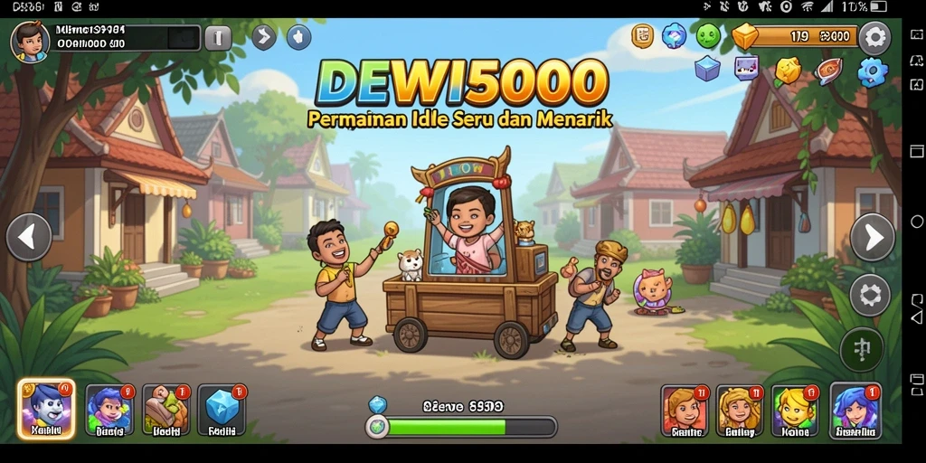 Screenshot DEWI5000 menampilkan gameplay yang menarik dan dinamis.