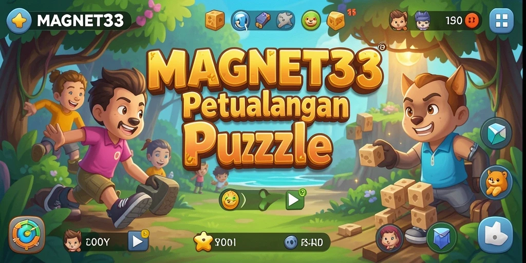 Tampilan gameplay seru dan menantang dari MAGNET33.