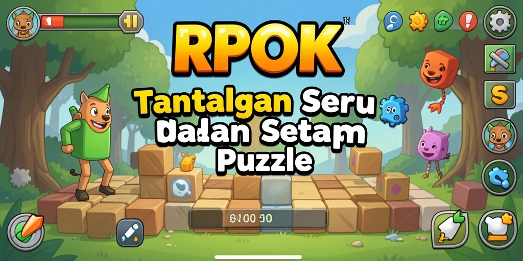 Tampilan gameplay RPOK yang menarik dengan puzzle menantang.