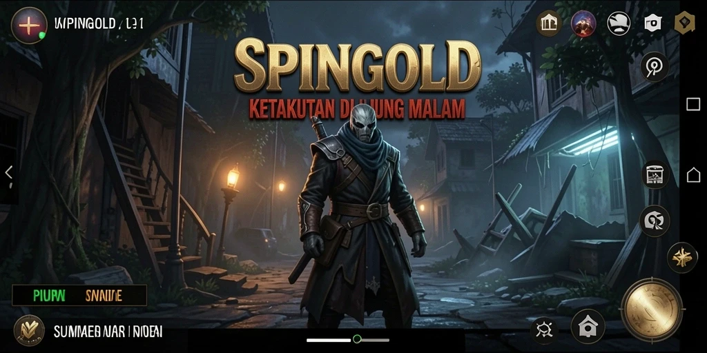 Gameplay menegangkan dalam suasana kegelapan yang mencekam.
