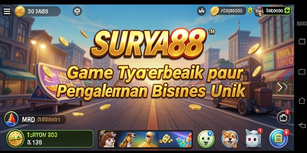 Tampilan gameplay SURYA88 yang menarik dan mendebarkan.